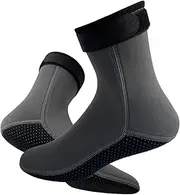Water Socks Scuba Diving Socks 3mm Neoprene Breathable Sandproof Wetsuit Socks Swim Socks for Water Sports Supplies