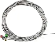 Vaguelly U33 Colorful Head Bass Strings 4 Sets of Bass Strings for Guitar Repair