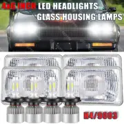For Chevrolet Monte Carlo 1980-1988 El Camino 4x6" LED Headlights Hi/Lo Beam (for: Chevrolet)