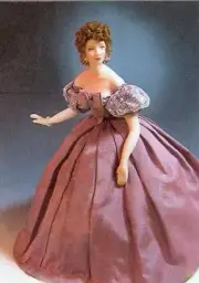 1:12 scale Miniature Doll Art Tutorials ~ Patterns ~Clothes/Hair/& more ANNA