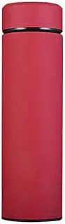 Vacuum InsulatedTravel FlaskHot Water Insulation Cup Tea Vacuum Bottle with Filter Stainless Steel Sports Insulation Cup (Color : Blue, Size : One Size) (Color : Red, Size : One Size)