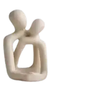 Heartwarming Loving Couple Resin Statue, A Timeless Home Decor, Accent for Bookshelves, Office Desks and Nightstands