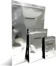 5Pc Kit NEST-Z Faraday Bag Emp/Solar-Flare Prepper Ultra Thick - Military Grade