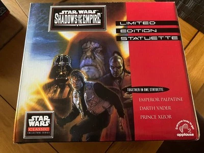 STAR WARS SHADOWS OF THE EMPIRE LIMITED ED. APPLAUSE STATUE, Sealed in box Rare