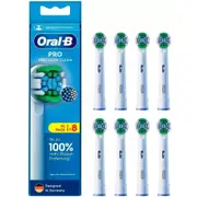 8Pcs Replacement for ORAL B Braun Electric Toothbrush Head Precision Clean