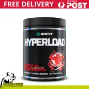 Onest Hyperload Pre workout Pump Strength Energy Preworkout Red Frogs 25 srv