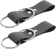 FRCOLOR 2pcs Medieval Skirt Hike Accessories with Double Ring Buckle Durable Waistband Belt for Renaissance Cosplay and Viking Costumes Stylish and Versatile for All Occasions