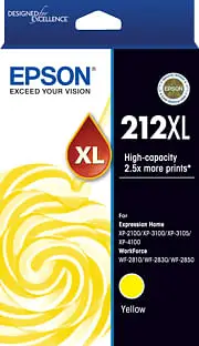 Epson 212XL High Capacity Yellow Ink [C13T02X492]