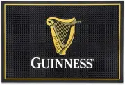 LORD'S ROCKS Guinness Bar and Spill Mat for Countertops | Onesize, Black