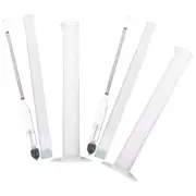 2 Sets of Hydrometer for Wine Making Alcohol Test Tube Hydrometer Gravity