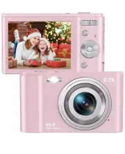 44MP 2.7K Vlogging Digital Camera 2.88" IPS 16X Digital Zoom Point and Shoot Cam
