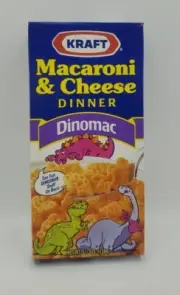 Macaroni And Cheese Dinner Dinomac Still Sealed 1992 ( Do Not Eat)