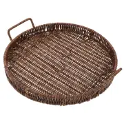 Plastic Rattan Storage Basket Coffee Table Basket Party Basket Decorative Snack