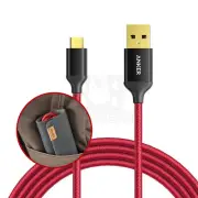 Anker A8142H91 PowerLine+ Micro 0.9m Android Smartphones USB Cable with Pouch...