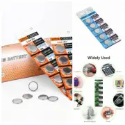 5X CR2016/CR2032/CR2025/CR927/CR1620/CR1220 3Volt Alkaline Button Cell