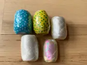 5 Rolls Curling Ribbon - Balloons Party Supplies Crimped Gifts Wedding