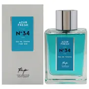 Azur Fresh N34 by The Master Perfumer for Men - 3.4 oz EDT Spray