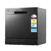 Devanti Benchtop Dishwasher Freestanding 8 Place Black