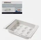 Storage Essentials Large 12 Egg Holder Shelf Refridgerator Organization Fridge