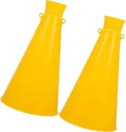 FOYTOKI Sports Megaphone Set 2pcs Cheer Horns Noisemaker for Parties Concerts Boys and Girls Toys Fun Props
