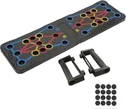 Push Up Board, Multi-Function Foldable Push Up Bar, Push Up Board for Men, Push Up Stands, Push Up Handles for Floor, Home Workout Equipment, Professional Push Up Strength Training Equipment