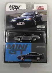 Mini GT Nissan Skyline GT-R Nismo S-tune Dark Blue Chase