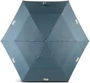 Womens Ladies Girls Mini Radley Telescope Umbrella in Uniform Blue, Ink, One Size