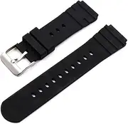 [FENGFENG] TRUSTTWO Pin Buckle Rubber Strap Men's Watch Accessories Compatible with Luminox Luminos 3000 3001 3100 3900 Sports Waterproof Watch Strap Watch Band The New