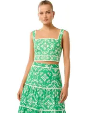 [Forever New] Mona Square Neck Top in Green