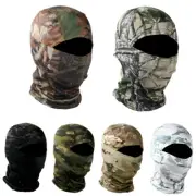 Mens Tactical Camo Full Face Mask Outdoor Army Balaclava Breathable Helmet Lined