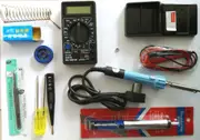 NEW GADGETCITY ELECTRONICS TECH KIT SOLDERING IRON DIGITAL MULTIMETER,STAND ETC