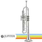 Jupiter JTR1110RSQ Silver Plated Intermediate Bb Trumpet with Rose Brass Bell