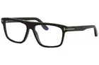 Tom Ford Men's Sunglasses Cecilio-02 TF628 001 Black/Blue Block Full Rim 57mm