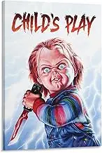 Child's Play Posters For Room Custom Poster Movie Poster Posters For Room Aesthetic Art Poster Poster Decorative Painting Canvas Wall Art Living Room Posters Bedroom Painting 24x36inch(60x90cm)