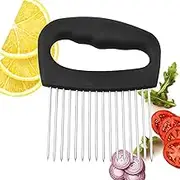 Onion Slicer Thin | Onion Chopper Slicer Veggie Cutter,Kitchen Tools Food Chopper, Meat Tenderizer Stainless Steel for Tomato Eggs Meat Fruit Avocado