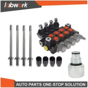 4 Spool Hydraulic Acting Control Valve 11 GPM +Conversion Plug