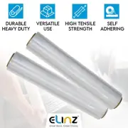 Shrink Wrap Stretch Film 500mm X 240M 23µ Micron Pallet Self-Adhering 2 Rolls