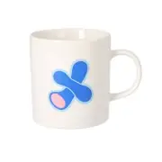 [Mirai Department Store Original] Doraemon Letter Mug [Me] Japan Original white