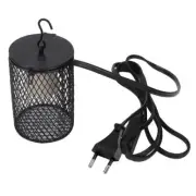 Metal Anti-scald Ceramic Heating Light Lampshade for Chicken Reptile Brooder