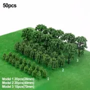 Set of 50 Model Scenery Trees for Psychological and Student Teaching Materials