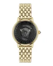 Versace Womens Medusa Alchemy IP Yellow Gold 38mm Bracelet Fashion Watch