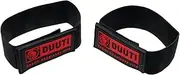 MagiDeal 1 Pair Unisex Ankle Leg Pant Bands Clip Strap, Cycling Mountain Bike Bicycle/Elastic Trousers Pants Band Leg Strap