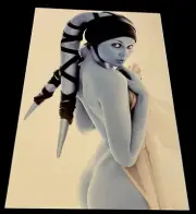 Star Wars The Empire Strips -Strikes Back Burlesque Stripper Show Poster RARE #5