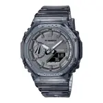 CASIO卡西歐 G-SHOCK八角清爽金屬風格雙顯錶/GMA-S2100SK-1A