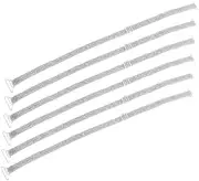 [SAFIGLE] Soft Nylon Bra Straps 6pcs Elastic Non-slip Bra Straps for Crossback Dress Lingerie Wear