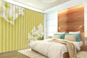 Some Pure Lilies 3D Curtain Blockout Photo Printing Curtains Drape Fabric
