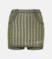 [Jacquemus] Jacquemus Marino knitted skort UK 14 multicoloured