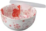 Yamashita Crafts 788201302 Storage Container, Small Bowl with Eye Sea Bream Pack, 4.2 x 2.0 inches (10.6 x 5 cm), 8.8 fl oz (250 cc)