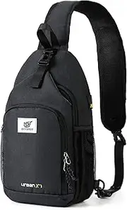 [SKYSPER] Sling Bag RFID Crossbody Sling Backpack Cross Body Shoulder Bag Travel Hiking Daypack for Women Men
