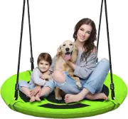 40 Inch Green Saucer Tree Swing Set for Kids Adults 800Lb Weight Capacity Waterp